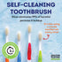 MOUTHWATCHERS Dr Plotkas Extra Soft Flossing Toothbrush and Whitening Toothpaste, Adult Manual Soft Toothbrush, Naturally Sourced Toothpaste, 1 To...
