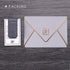 Slim Magnetic Money Clip Genuine Leather Business Card Holder for Men (Grey)...