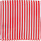 Jacob Alexander Candy Cane Red White Stripe Pocket Square Handkerchief...