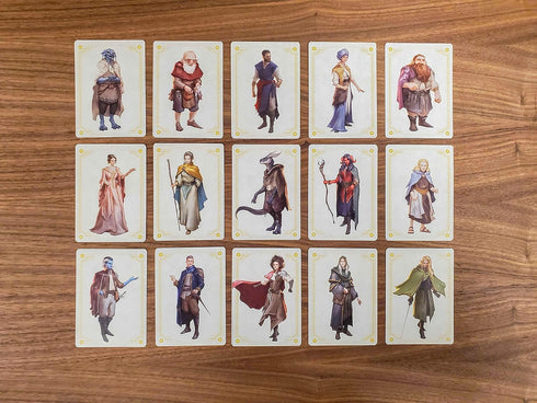 DUNGEON CRAFT Deck of Stories: NPC Booster 1 Board Game - 18 Fantasy Tabletop Role Playing Game RPG Storytelling Cards - Dungeon Master Accessorie...