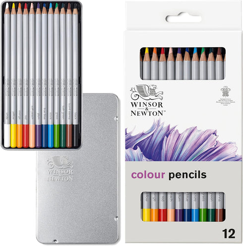 Winsor & Newton Studio Collection Artist Pencils, Color Pencils, Set of 12...