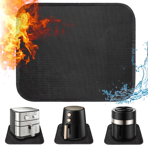 Heat Resistant Mats for Countertop, 16x24’’ No-slip and Waterproof Heat Resistant Mat for Air Fryer,Stand Mixer,Microwave Oven,Coffee Maker,Counte...