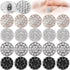PAGOW 20Pcs AB 4 Styles Rhinestone Buttons Crystal Embellishments Sew on Clothing Buttons...