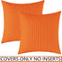 UGASA Outdoor Waterproof Pillow Covers Pack of 2 Weaving Texture Water Resistant Outside Decorative Pillow Cases for Patio Garden Porch Yard Bench...