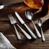 KEAWELL Premium Louise Spoons Set, Set of 4, 18/10 Stainless Steel, Exceptional mirror finish, Dishwasher Safe (7.7" Dinner Spoon)...