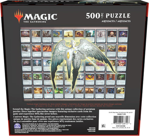 Magic The Gathering, Artifacts 500 Piece Puzzle MTG Puzzles for Adults Jigsaw Puzzles 500 Pieces Adult Puzzles 500 Piece Puzzles for Adults & Kids...