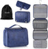 Elviros Toiletry Bag Hanging Travel Organizer for Men and Women, 3 in 1 Multifunctional Large Makeup Cosmetic Case for Toiletries Accessories, Wat...