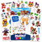Disney Muppet Babies Tattoos Party Supplies Pack ~ 75 Muppets Temporary Tattoos Featuring Kermit, Fozzie, Miss Piggy and More (5 Sheets, Muppet Ba...