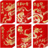 60 Pcs Chinese New Year Red Envelopes 2024 Chinese Red Envelopes Chinese New Year Hong Bao Chinese Red Pocket Lunar New Year of Dragon Lucky Money...