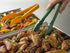 Mercer Culinary Hell's Tools Hi-Heat Utility Tongs, 9.5 Inch, Yellow...