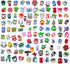 110-Pieces Shoe Charms Pack For Clog, No-Repeat Different Shoes Decoration Accessories Birthday Party Favor Gifts 482...