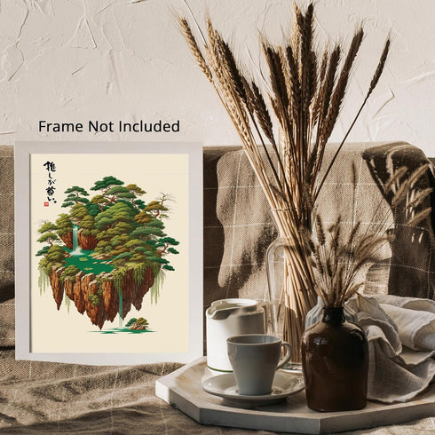 Posterizer 1 pcs-Japanese Bonsai Poster-Floral & Botanical Art-Gift for Art Lovers-Decor for Home & Office- unframed wall art...