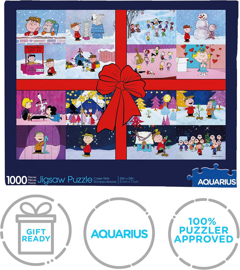 AQUARIUS Peanuts Charlie Brown Puzzle (1000 Piece Jigsaw Puzzle) - Glare Free - Precision Fit - Officially Licensed Peanuts Merchandise & Collecti...
