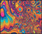 Posterizer 1 pcs- psychedelic funky hippie colorful art-Abstract & Modern Art-Fantasy & Fiction Art- Living Room Bedroom Decor- unframed wall art...