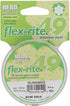 The Beadsmith Flex-Rite Wire – 49 Strand, Nylon Coated, Stainless Steel Beading Wire – Rose Gold Color, 024” Diameter, 30-Foot Spool – Flexible Wi...