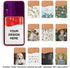 Sublimation Blanks Phone Wallet - PU Leather Card Holder for Back of Phone Stick on iPhone Android HTV Friendly DIY Blanks for Vinyl Projects (Whi...