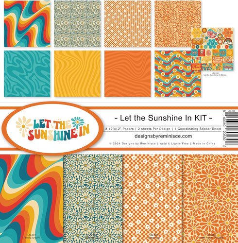 Reminisce Let The Sunshine in Scrapbook Collection Kit...