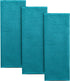 Classic Kitchen Towels, 100% Natural Cotton, The Best Tea Towels, Napkins, Absorbent and Lint-Free, Machine Washable, 16 x 24 Inch, 3 Pack (Dark G...