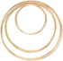 Macrame Hoop Gold Metal Rings for Dream Catcher Crafts (4" 6" 8" 9Pack)...
