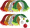 1000 Pieces Ornament Precut Cord Hangers with Snap Fastener Polyester Precut Hanging Ropes for Christmas Tree Holiday Party Hanging Decoration Str...