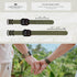 Hiking Trail Nylon Band | The Original Rugged Compatible with Apple Watch Band for Men & Women - Soft, Breathable, Woven Water-Resistant Nylon Men...