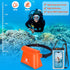 Noctilucent Water Proof Phone Pouch Waterproof Phone Case 7.3" and Waterproof Waist Pouch 7.5" Combo Phone Dry Bag Dry Pouch Small Dry Bag Beach S...