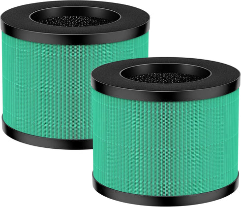 True HEPA Replacement Filter, Compatible with MK-06, TZ-K1, MJ001H Air Purifier, 4-in-1 High-Efficiency H13 HEPA Air Filter, Pet Dander Version...