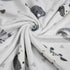 Baby Blanket Super Soft Plush with Double Layer Dotted Backing, Lovely Brown Animals Printed Unisex Design Receiving Blanket, 30x40 Inch...