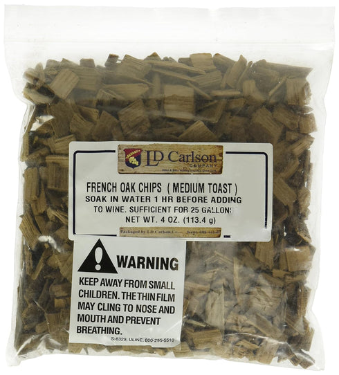 French Toasted Oak Chips 4 oz....