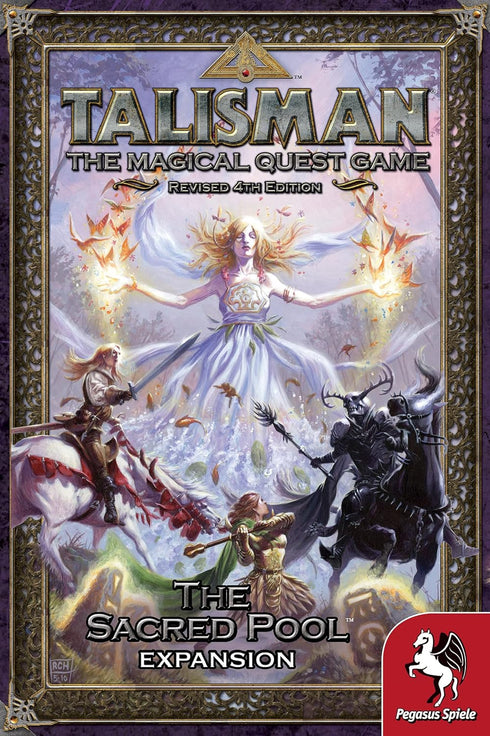 Pegasus Spiele Talisman: The Sacred Pool Board game Purple...