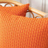 UGASA Outdoor Waterproof Pillow Covers Pack of 2 Weaving Texture Water Resistant Outside Decorative Pillow Cases for Patio Garden Porch Yard Bench...