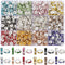 QUEFE 720Pcs Rhinestone Spacer Beads for Jewelry Making, Rondelle Crystal 8mm Bead for Necklaces, Bracelet Pendants (12 Colors)...