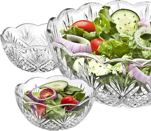 Godinger Serving Bowls - Dublin, 5 pc set...
