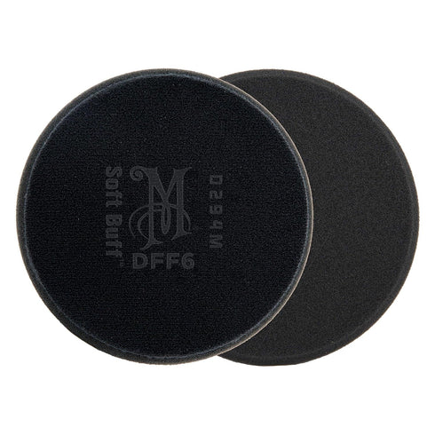 Meguiar's 6" Soft Buff Da Foam Finishing Disc DFF6 - Hook and Loop Foam DA Polisher Finishing Pad for Applying Waxes and Sealants - For use with 6...
