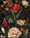Posterizer 1 pcs-unique surreal coral orange and beige flowers-Floral & Botanical Art-Abstract & Modern Art-Decor for Home & Office- UNFRAMED Wall...