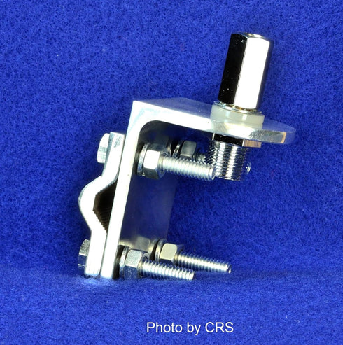 WORKMAN RV1 CB RADIO ANTENNA SINGLE GROOVE MIRROR MOUNT W/ SO239 STUD...