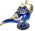 QIFU Hand Painted Enameled Magic Lamp Style Trinket Box Hinged Unique Gift for Home Decor...