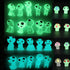Fairy Garden Accessories Tree Elves Easter Egg Fillers Glow in Dark Basket Stuffers Garden Alien Decor Miniature for Micro Landscape Outdoor Statu...