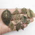 iloveDIYbeads 100g Craft Supplies Mixed Tree Leaves Pendants Beads Charms Pendants for Crafting, Jewelry Findings Making Accessory For DIY Necklac...