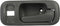 Dorman 80680 Front Passenger Side Interior Door Handle Compatible with Select Honda Models, Smooth; Gray, Black...