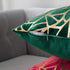 TAOSON Pack of 2,Irregular Abstract Lines Geometric Bronzing Printed Cozy Soft Throw Pillow Cases Cushion Covers Shells for Sofa Couch Bed Home De...