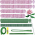AOUXSEEM Crepe Paper Rose Flower DIY Making Kit, Contains Pre Cut Tissue Paper Wire Stems Floral Tapes for Birthday Party Wedding Festival Gifts O...