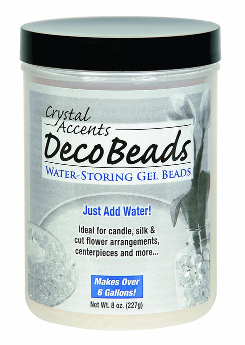 8 Ounce Jar Makes Over 6 Six Gallons - Beads Hold Water...