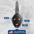 KeylessOption Key Fob Replacement for 2007 2008 2009 2010 2011 2012 2013 2014 2015 2016 2017 Mitsubishi Endeavor Remote, 3-Button OUCG8D-620M-A, L...