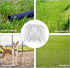 Garden Stakes, 6 Inch Galvanized Steel Landscape Staples, U-Shaped Ground Stakes, Stakes for Landscaping Securing Weed Barrier Fabric, Irrigation ...