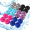 Blulu 24 Pieces Pet Hair Remover for Laundry Dryer Balls Reusable Washing Machine Hair Catcher Pet Dog Cat Catcher Lint Remover (Light Blue,Blue,G...