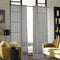 Curtainworks Soho Voile Sheer Grommet Curtain Panel, 59 by 84", Silver...