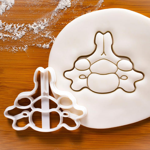 Set of 3 Vertebrae cookie cutters (Designs: Cervical, Lumbar, Thoracic Vertebra), 3 pieces - Bakerlogy...