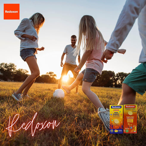 Redoxon Max Energy, Helps Support Inmune System, Citrus Flavor, 20 Effervescent Tablets, 2.82 Oz, Box...