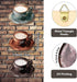 Blulu 3 Pcs Coffee Wooden Wall Art Decor Coffee Cup Wooden Wall Sign Retro Java Letter Mocha Sign Farmhouse Decorations for Kitchen Dessert Shop H...